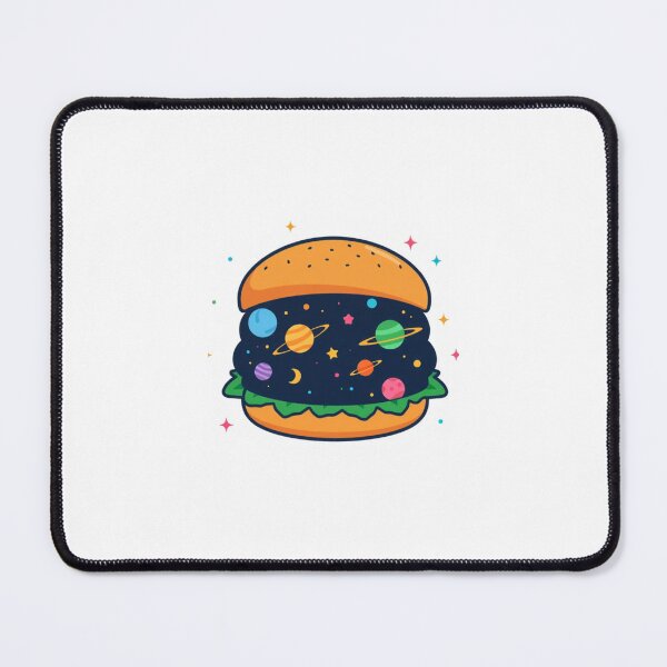 Item preview, Burger galaxy nebula planets gift birthday christmas vsco food designed and sold by CheeseBlueprint.
