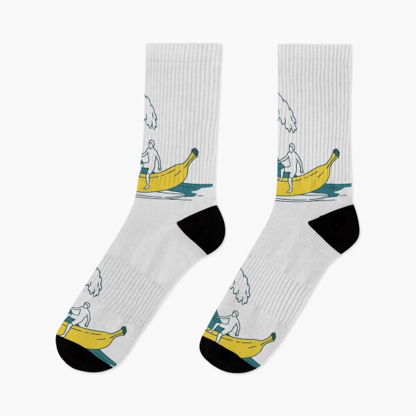 Item preview, Surfer Rides Banana Wave designed and sold by Amir Faysal.