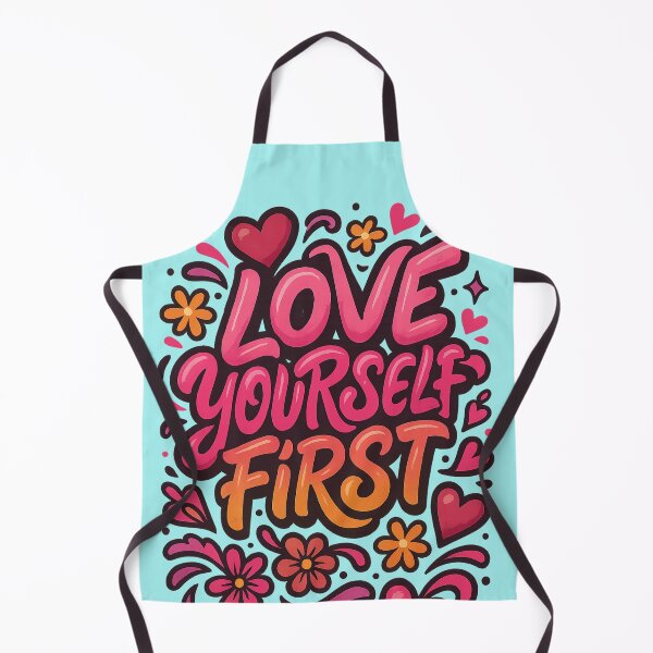 Item preview, Love Yourself First – Self Love Motivational Quote designed and sold by RedHow.