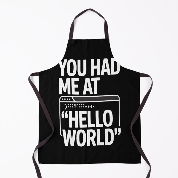 Item preview, You Had Me at Hello World T-Shirt | Software Engineer & Developer Geek Gift designed and sold by Professionalpun.