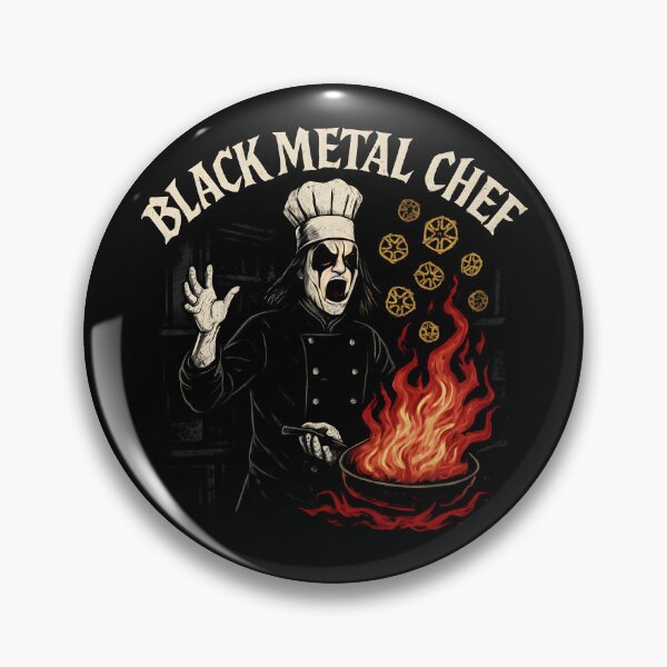 Item preview, Black Metal Chef designed and sold by Krossgor.