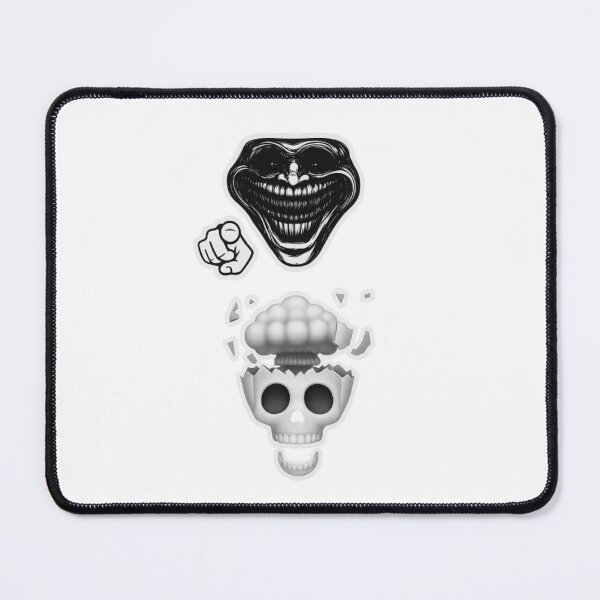 Item preview, Pack Stickers Dark Mind – Troll Sinistre & Crâne Explosif designed and sold by MeowLoka ⭐⭐⭐⭐.