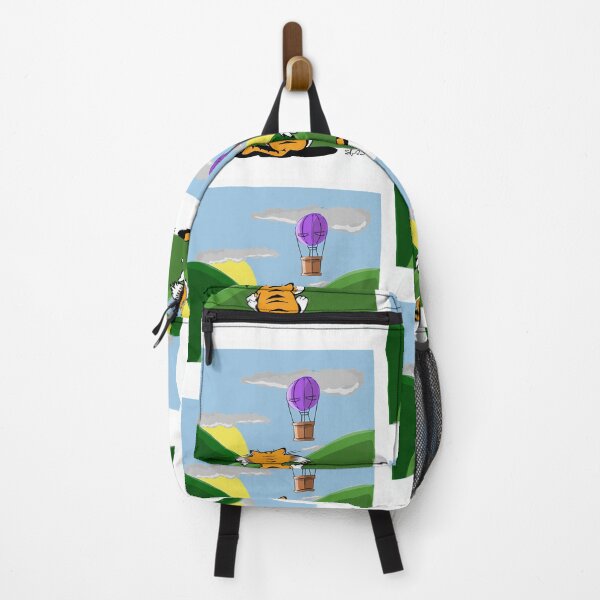 Item preview, Cartoon Cat "Waving at Clouds" 2025 designed and sold by Pittstop.