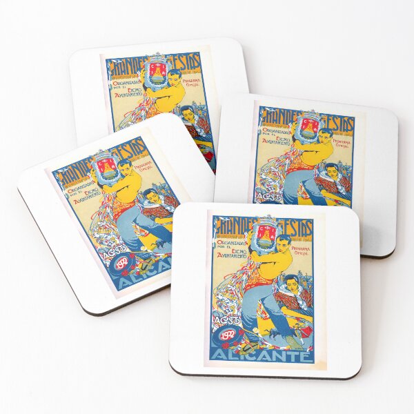 Item preview,  Vintage Alicante Spain Festival Poster designed and sold by TeeARTHY.