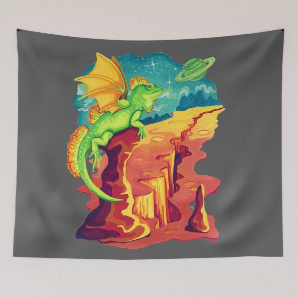 Item preview, Zevv the Martian Plumed Basilisk Dragon designed and sold by VivianRosalee.