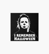I Remember Halloween - Michael Myers Art Board