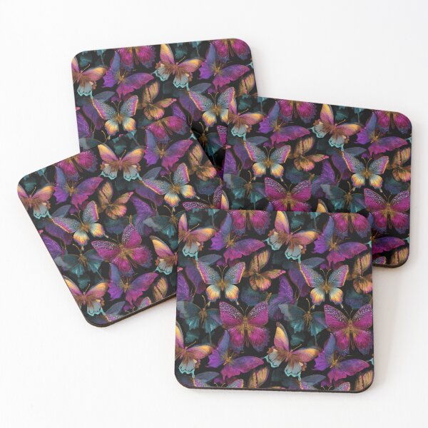 Item preview, Neon Butterfly Maximalist Pattern designed and sold by DarklingAnubiss.