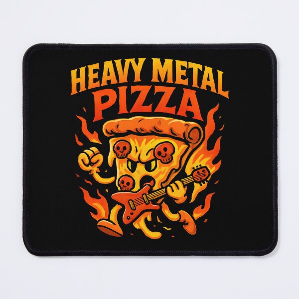 Item preview, Heavy Metal Pizza designed and sold by Krossgor.