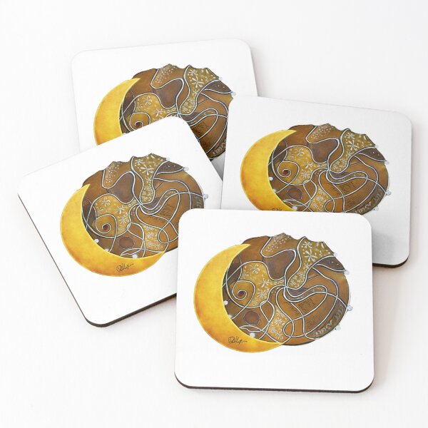 Item preview, Mandala della Luna crescente  designed and sold by Valeom777.