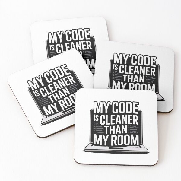 Artikelvorschau, Mein Code ist sauberer als mein Zimmer T-Shirt | Lustiges Programmierer-Coding-T-Shirt | Geeky Software Engineer Geschenk entworfen und verkauft von Professionalpun.