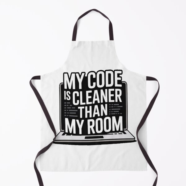 Item preview, My Code Is Cleaner Than My Room T-Shirt | Funny Programmer Coding Tee | Geeky Software Engineer Gift designed and sold by Professionalpun.