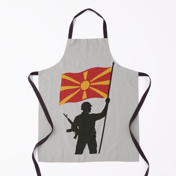 Item preview, Macedonian Patriot – Silhouette with Flag designed and sold by Mood Printz.