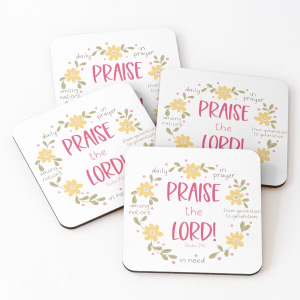 Item preview, Praise the Lord - Psalm 145 designed and sold by Willow & Grace Designs.