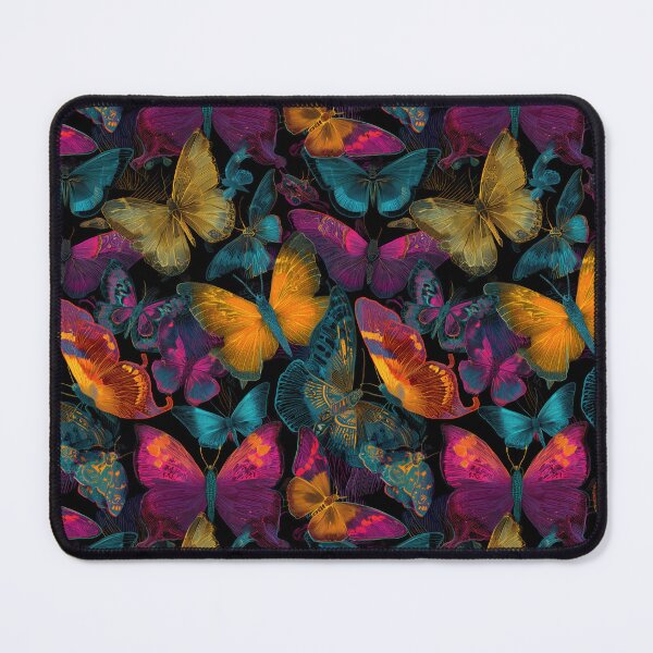 Item preview, Neon Butterfly Maximalist Pattern designed and sold by DarklingAnubiss.