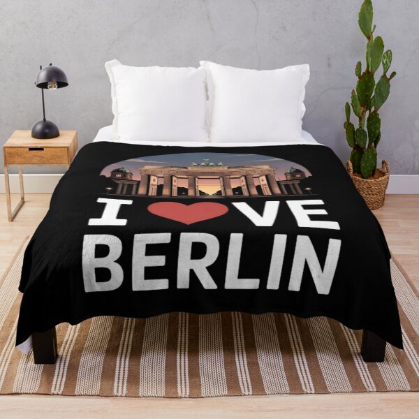 Item preview, I Love Berlin Germany Brandenburg Gate Sunset Souvenir designed and sold by robyclub.