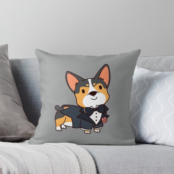 Item preview, Groom Tri Color Corgi Wedding designed and sold by thepawster.