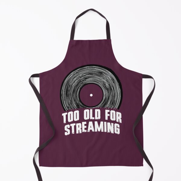 Item preview, Too Old for Streaming Vinyl Record Music Lover Analog Vibes designed and sold by MintaApparel.