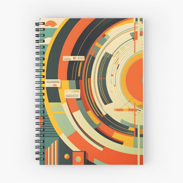 Item preview, Big data abstract geometrical visualization concept in retro color palette. Vertical stories format template. AI Generative content designed and sold by dvoevnore.