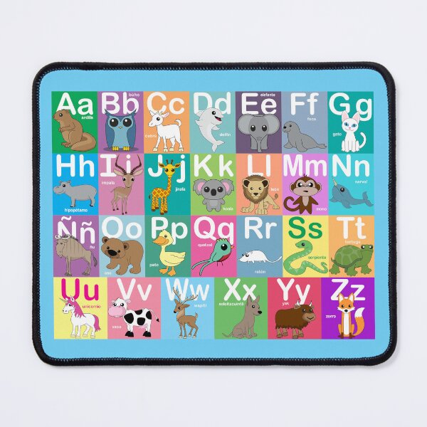Item preview, Spanish Animal Alphabet designed and sold by mstiv.