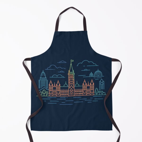 Item preview, Ottawa Skyline – Minimalist Travel Souvenir Desig designed and sold by Paper Drip.