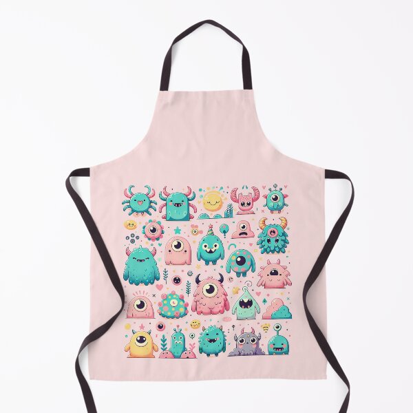 Item preview, Cute Colorful Monsters Illustration designed and sold by SholoStudio.