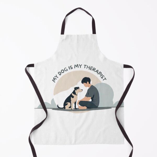 Item preview, Minimalist Dog and Human Silhouette – Emotional Support Art Print designed and sold by AlphaPet.