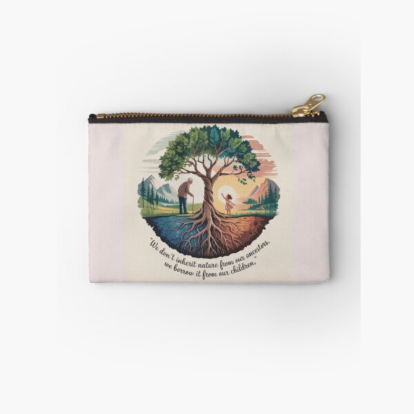 Item preview, We Don’t Inherit Nature from Our Ancestors, We Borrow It from Our Children designed and sold by Mythic Tide.