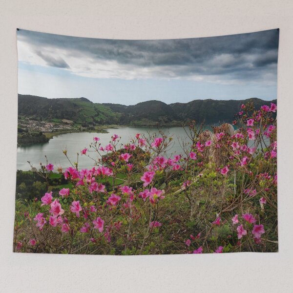 Item preview, Pink Flowers at  Lagoa Azul designed and sold by Kathy Weaver.