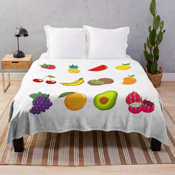 Item preview, Cute Fruit Collection | Kawaii Tropical Fruits Clipart | Aesthetic Stickers & Graphics designed and sold by MakeMemoryStore.