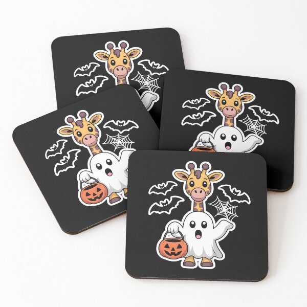 Item preview, Cute Ghost Giraffe – Funny Halloween Costume for Spooky Season designed and sold by ArtistanForge.