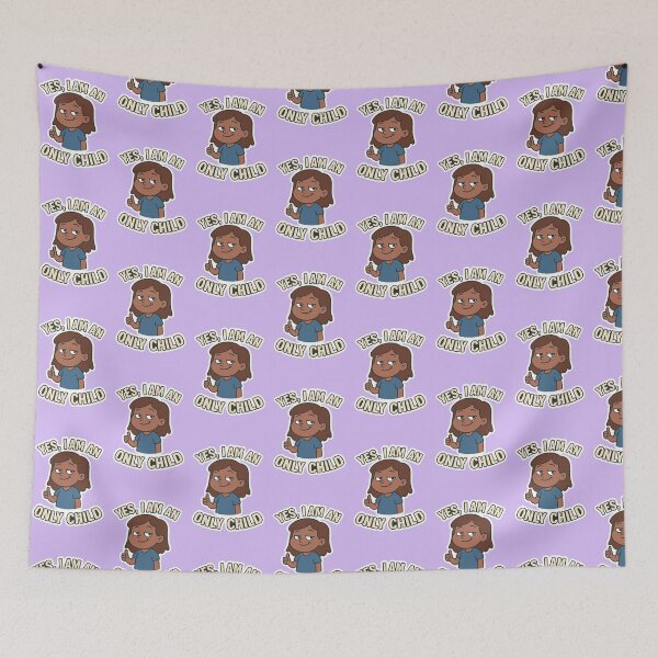 Item preview, yes I am an only child  designed and sold by Squish The Bug .