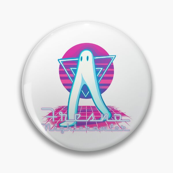 Item preview, Fresno Nightcrawler Synthwave – Neon Arcade Cryptid designed and sold by Folk Bestiary.