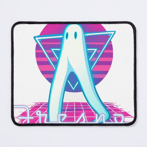 Item preview, Fresno Nightcrawler Synthwave – Neon Arcade Cryptid designed and sold by Folk Bestiary.