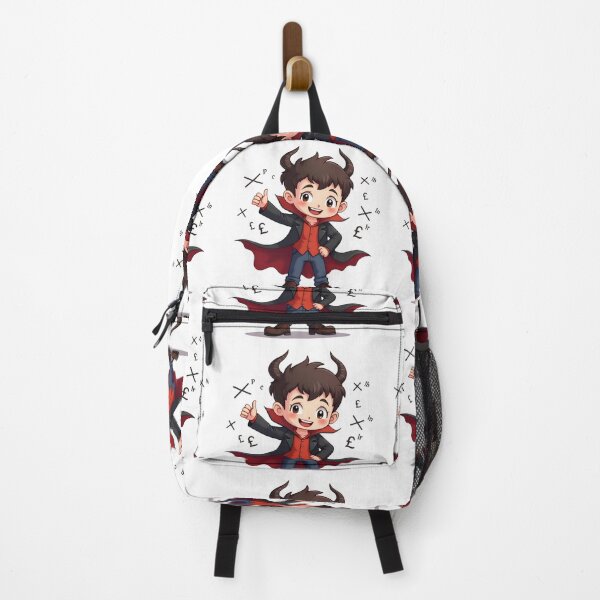 Item preview, Funny Math Teacher Cartoon – Devilish Educator   designed and sold by Nest & Thread.