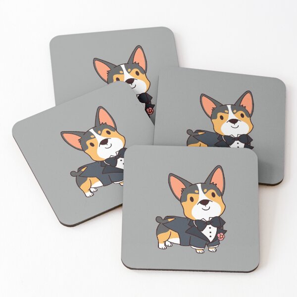 Item preview, Groom Tri Color Corgi Wedding designed and sold by thepawster.