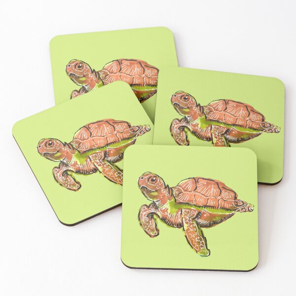 Item preview, Sea Turtle Illustration designed and sold by penelopejade.