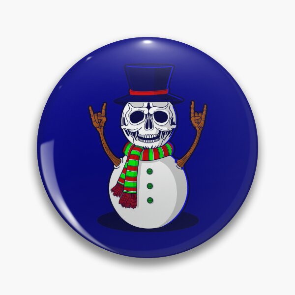 Item preview, gothic christmas skeleton snowman gothmas spookmas designed and sold by Gossip Rag.