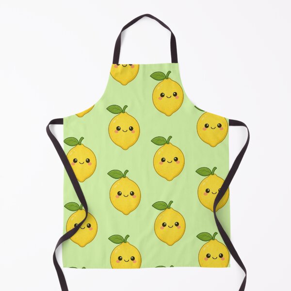 Artikelvorschau, Leuchtende Kawaii Zitrone | Süße Zitrusfrucht Illustration | Sommerliche Ästhetische Clipart & Sticker entworfen und verkauft von MakeMemoryStore.