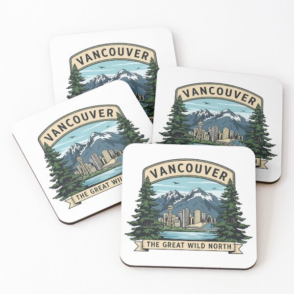 Item preview, Vancouver Canada Vintage Travel Patch Emblem designed and sold by Digital Dreams Arts.