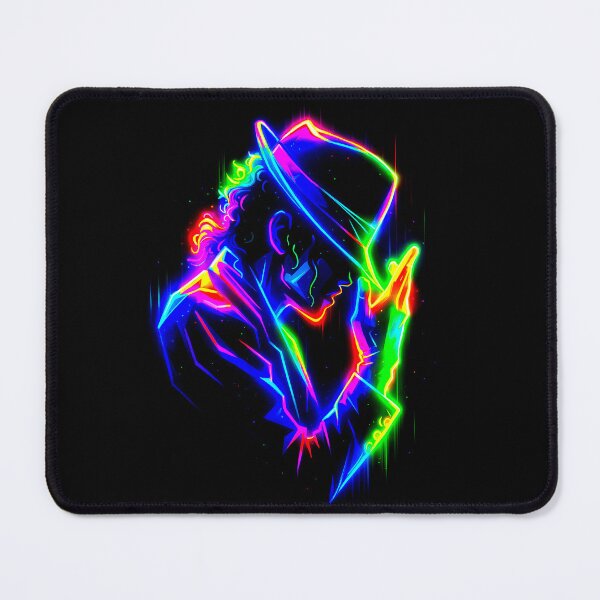Item preview, Neon Dance King MJ Glow Art designed and sold by ExploreAura Studio.