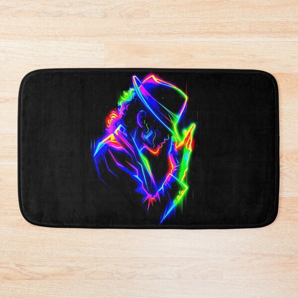 Item preview, Neon Dance King MJ Glow Art designed and sold by ExploreAura Studio.