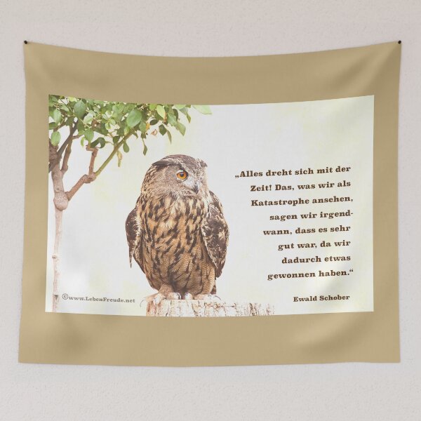 Item preview, Eagle owl in South Africa – change in life designed and sold by Katja LebenFreude.