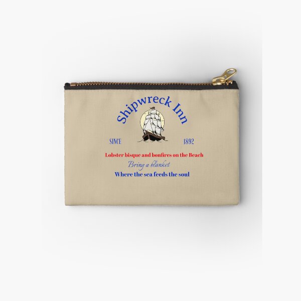 Item preview, The Shipwreck Inn – Since 1892 | Lobster Bisque & Bonfires on the Beach designed and sold by Novel Works Studio.