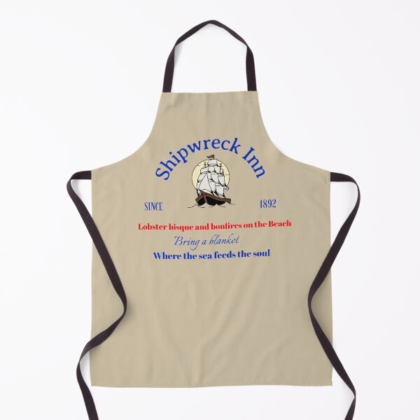 Item preview, The Shipwreck Inn – Since 1892 | Lobster Bisque & Bonfires on the Beach designed and sold by Novel Works Studio.