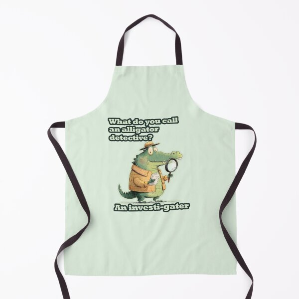 Item preview, Alligator Investigator - Funny one liner joke designed and sold by CHC-Design.