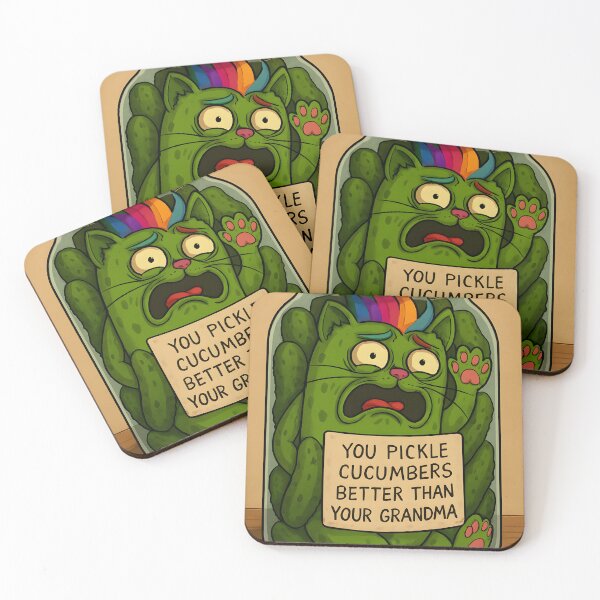 Item preview, Pickle Cat – Grandma’s Fermentation Rival designed and sold by AgonGM.