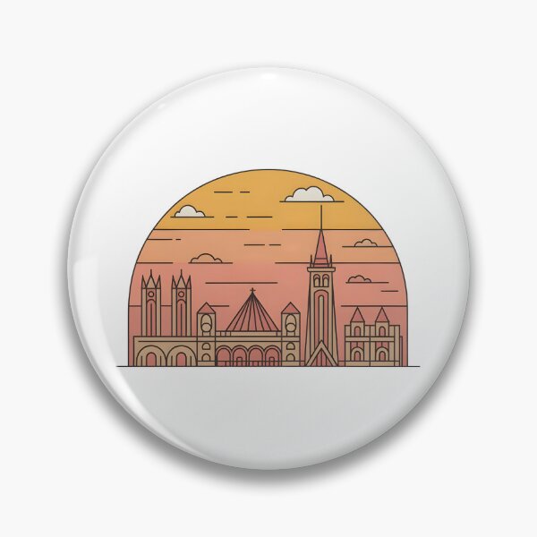 Item preview, Ottawa Skyline – Minimalist Travel Souvenir Design designed and sold by Paper Drip.