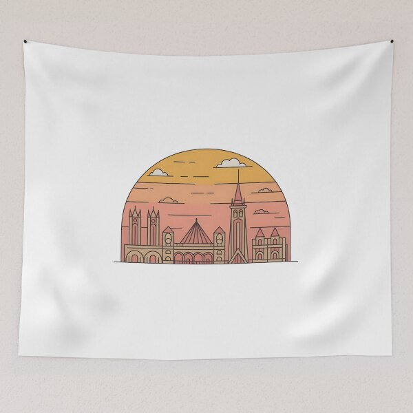 Item preview, Ottawa Skyline – Minimalist Travel Souvenir Design designed and sold by Paper Drip.