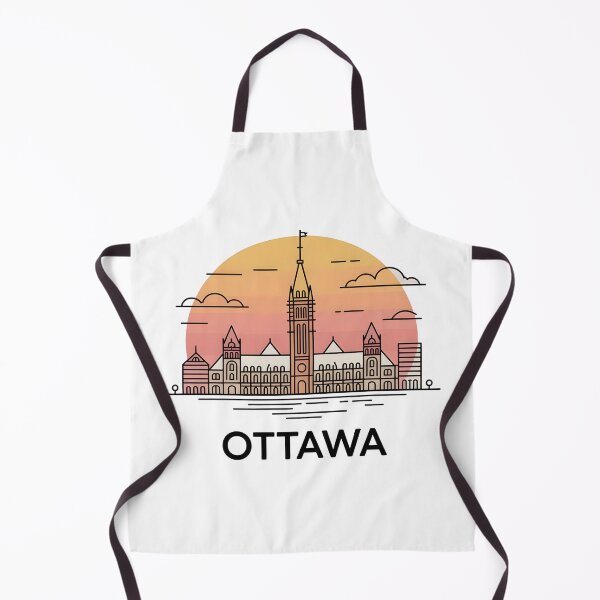 Item preview, Ottawa Skyline – Minimalist Travel Souvenir Design designed and sold by Paper Drip.