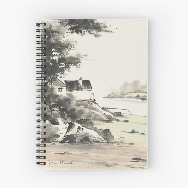 Item preview, Distant Salcombe from East Portlemouth（watercolour + AI） designed and sold by artsmeow.